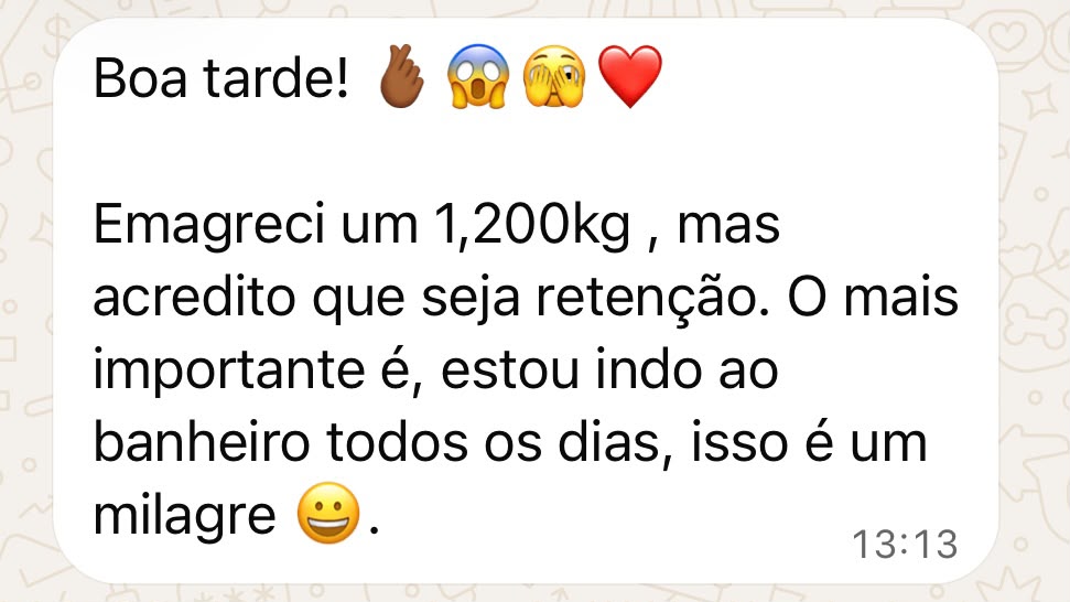 Print de feedback de paciente 1