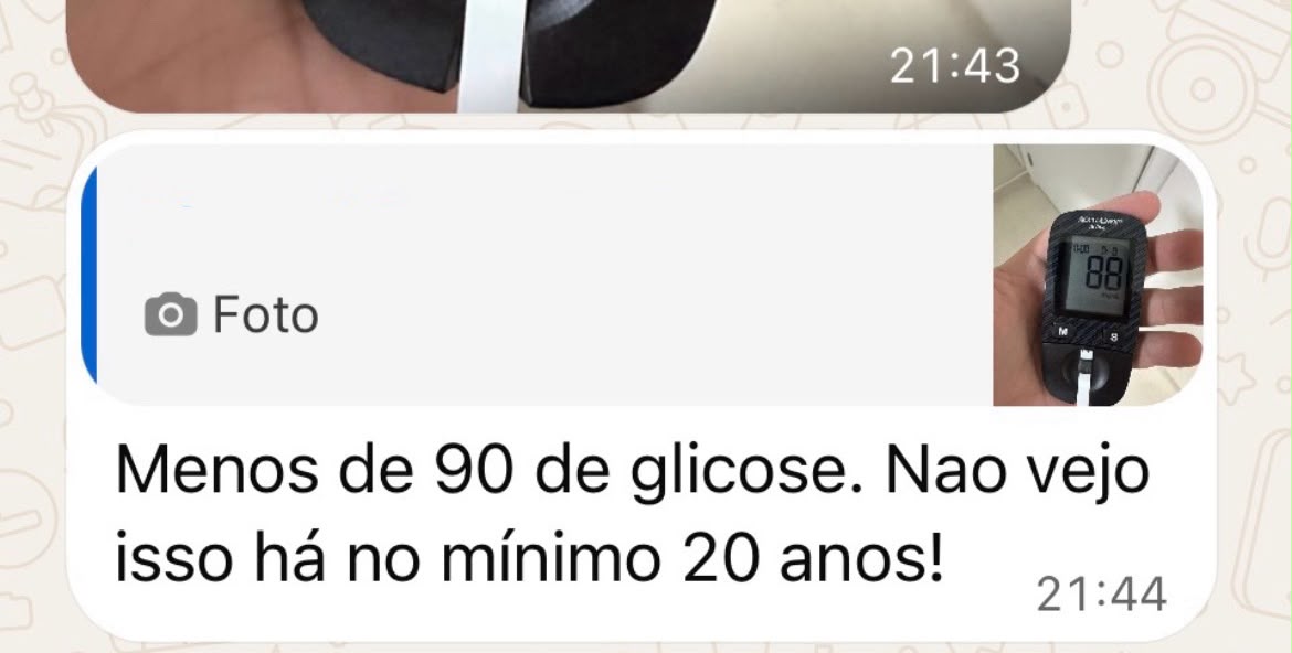 Print de feedback de paciente 3